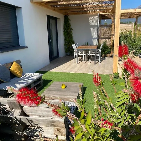 Lägenhet Beautiful U Mare Sea And Mountain View Sari-Solenzara